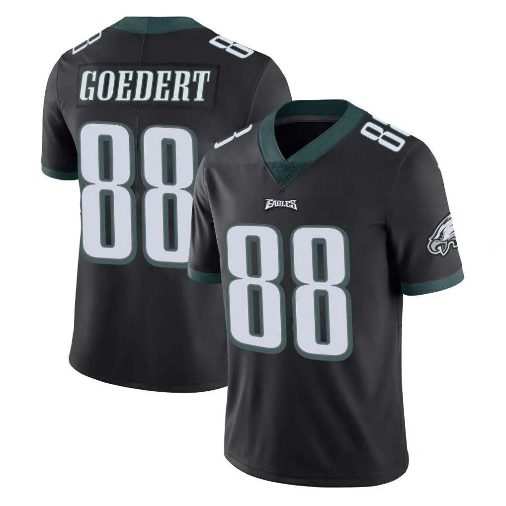 Punc P.Eagles #88 Dallas Goedert Player Black Limited Vapor Untouchable Home Game Stitched Jerseys