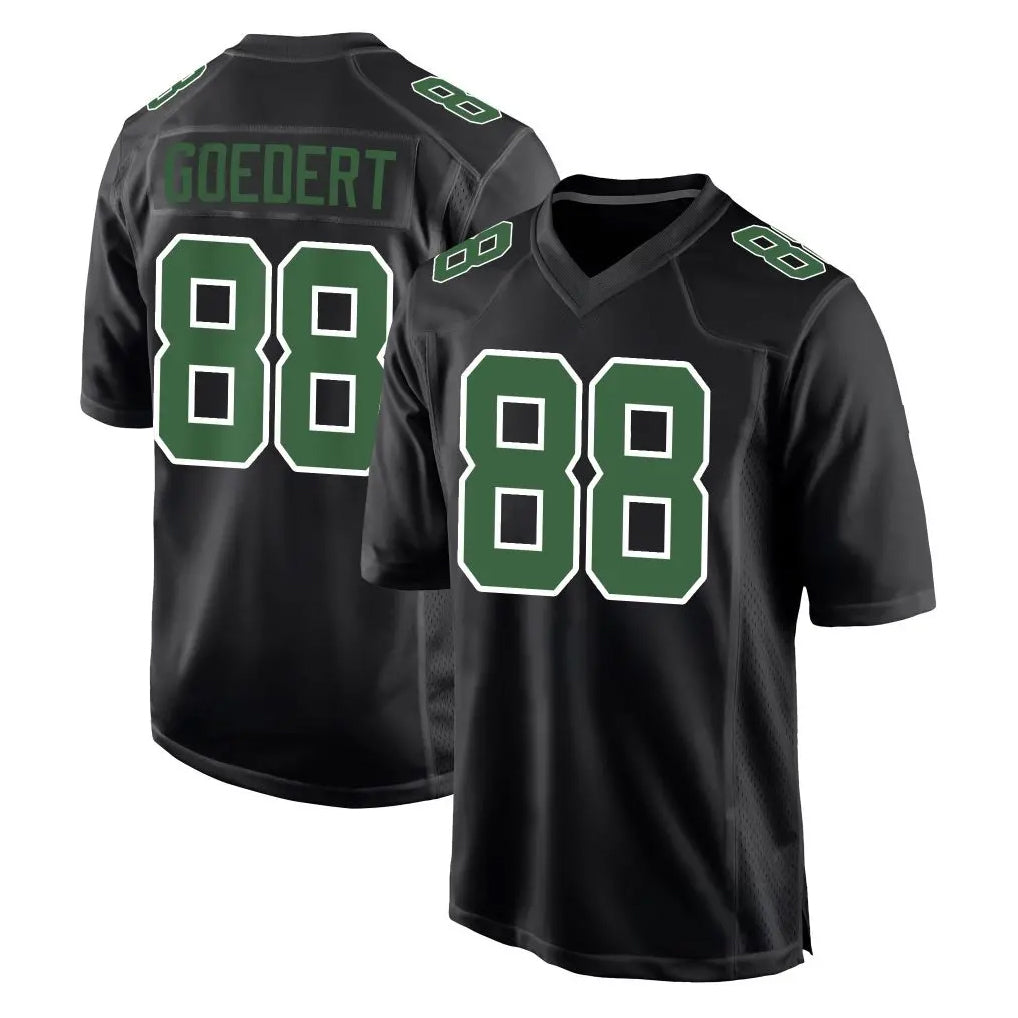 Punc P.Eagles #88 Dallas Goedert Player Carbon Green Fashion Home Game Stitched Jerseys