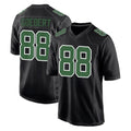 Punc P.Eagles #88 Dallas Goedert Player Carbon Green Fashion Home Game Stitched Jerseys