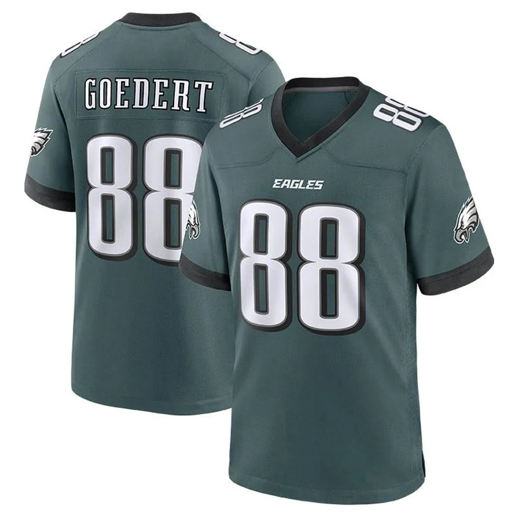 Punc P.Eagles #88 Dallas Goedert Player Green Home Game Stitched Jerseys