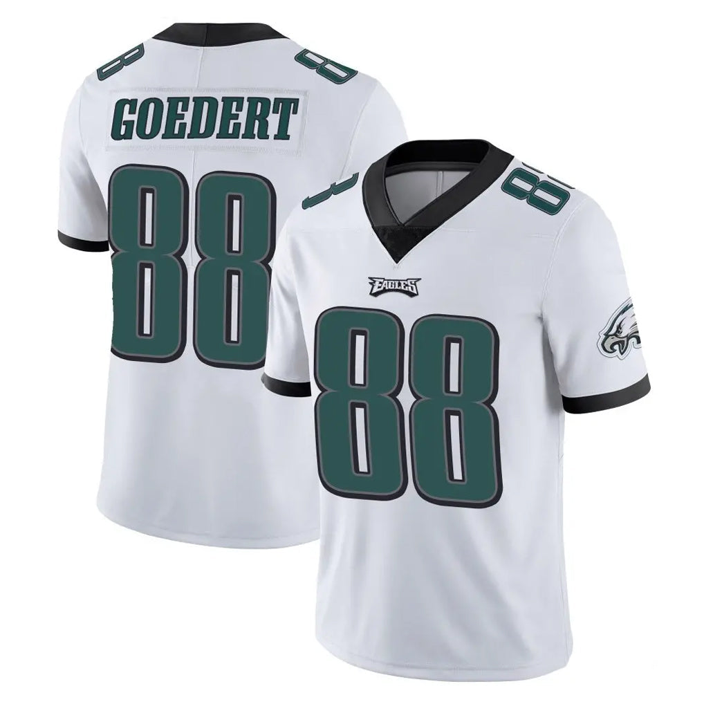 Punc P.Eagles #88 Dallas Goedert Player White Limited Vapor Untouchable Home Game Stitched Jerseys
