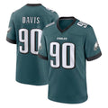 Punc P.Eagles #90 Jordan Davis Player Green Home Game Stitched Jerseys