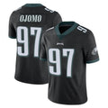 Punc P.Eagles #97 Moro Ojomo Player Black Limited Vapor Untouchable Home Game Stitched Jerseys