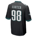 Punc P.Eagles #98 Jalen Carter Player Black Alternate Game Stitched Jerseys