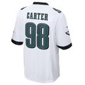 Punc P.Eagles #98 Jalen Carter White Game Jersey Stitched American Stitched Jersey