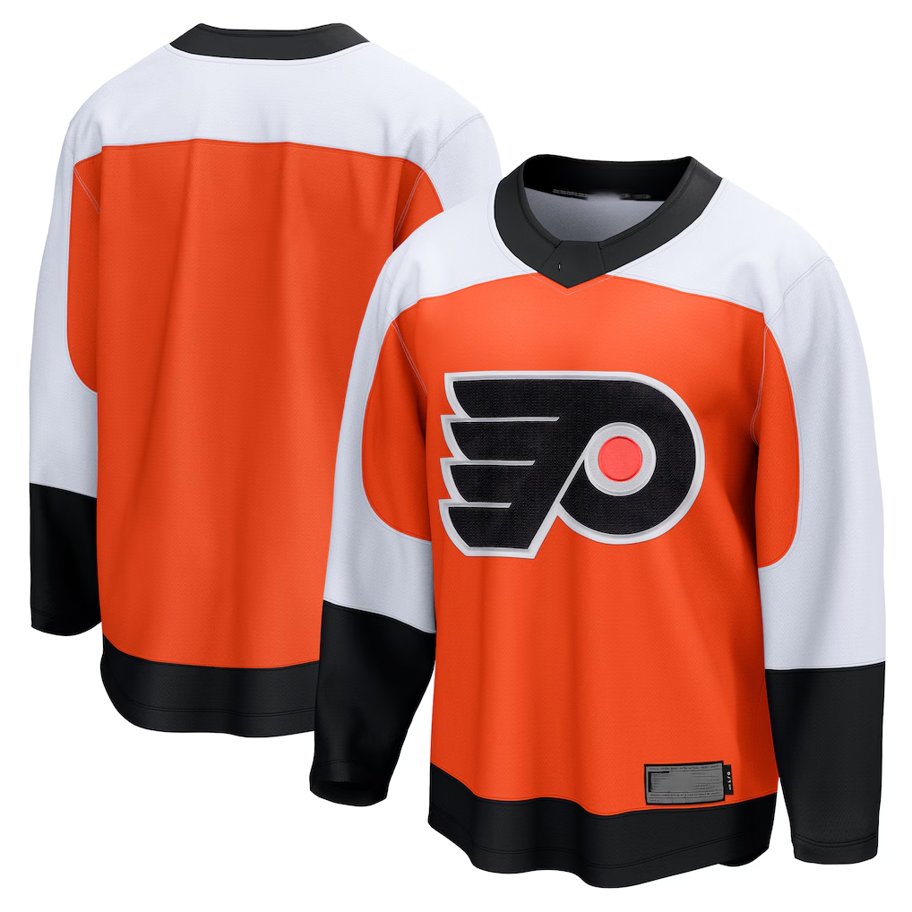 Punc P.Flyers Burnt Orange Home Breakaway Jerseys