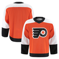 Punc P.Flyers Orange Home Authentic Pro Jerseys