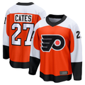 Punc P.Flyers #27 Noah Cates Orange Home Breakaway Jerseys
