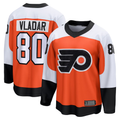 Punc P.Flyers #80 Dan Vladar Orange Home Breakaway Jerseys