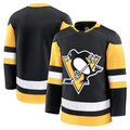 Punc P.Penguins Black 2024 Military Appreciation Practice Jerseys