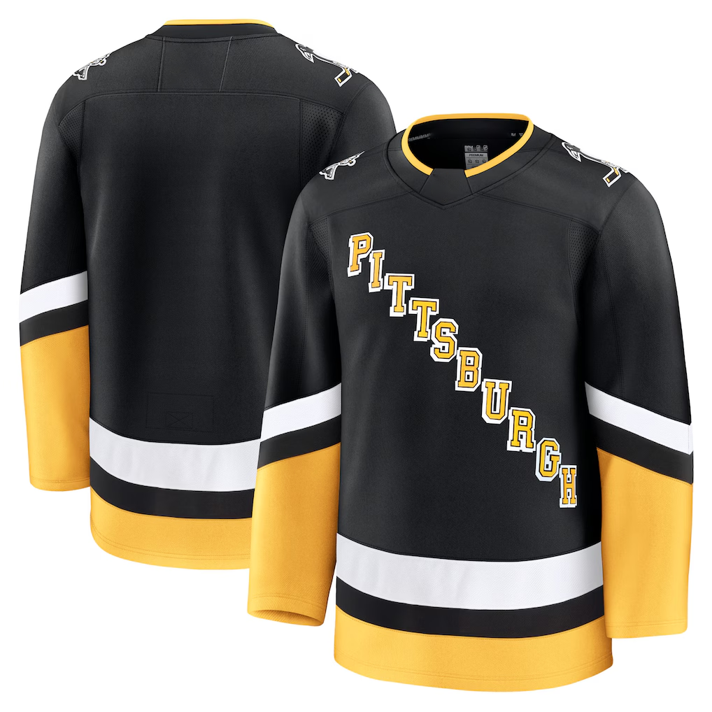 Punc P.Penguins Black Alternate Premium Jerseys