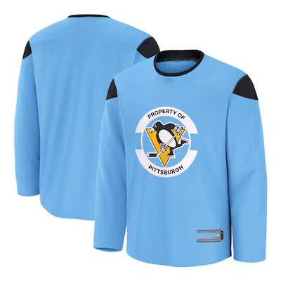 Punc P.Penguins Blue Practice Jerseys