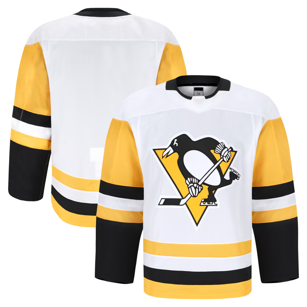 Punc P.Penguins White Away Premium Jersey