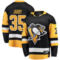 Punc P.Penguins #35 Tristan Jarry Black Home Breakaway Player Jerseys