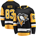 Punc P.Penguins #83 Matt Nieto Black Home Breakaway Jerseys