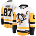 Punc P.Penguins #87 Sidney Crosby White Breakaway Jerseys