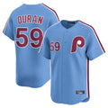 Punc P.Phillies #59 Jhoan Duran Player Light Blue Home Limited Stitched Jerseys