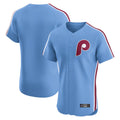 Punc P.Phillies Blank Player Light Blue Home Limited Elite Stitched Jerseys