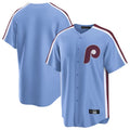 Punc P.Phillies Blank Player Light Blue Home Limited Stitched Jerseys