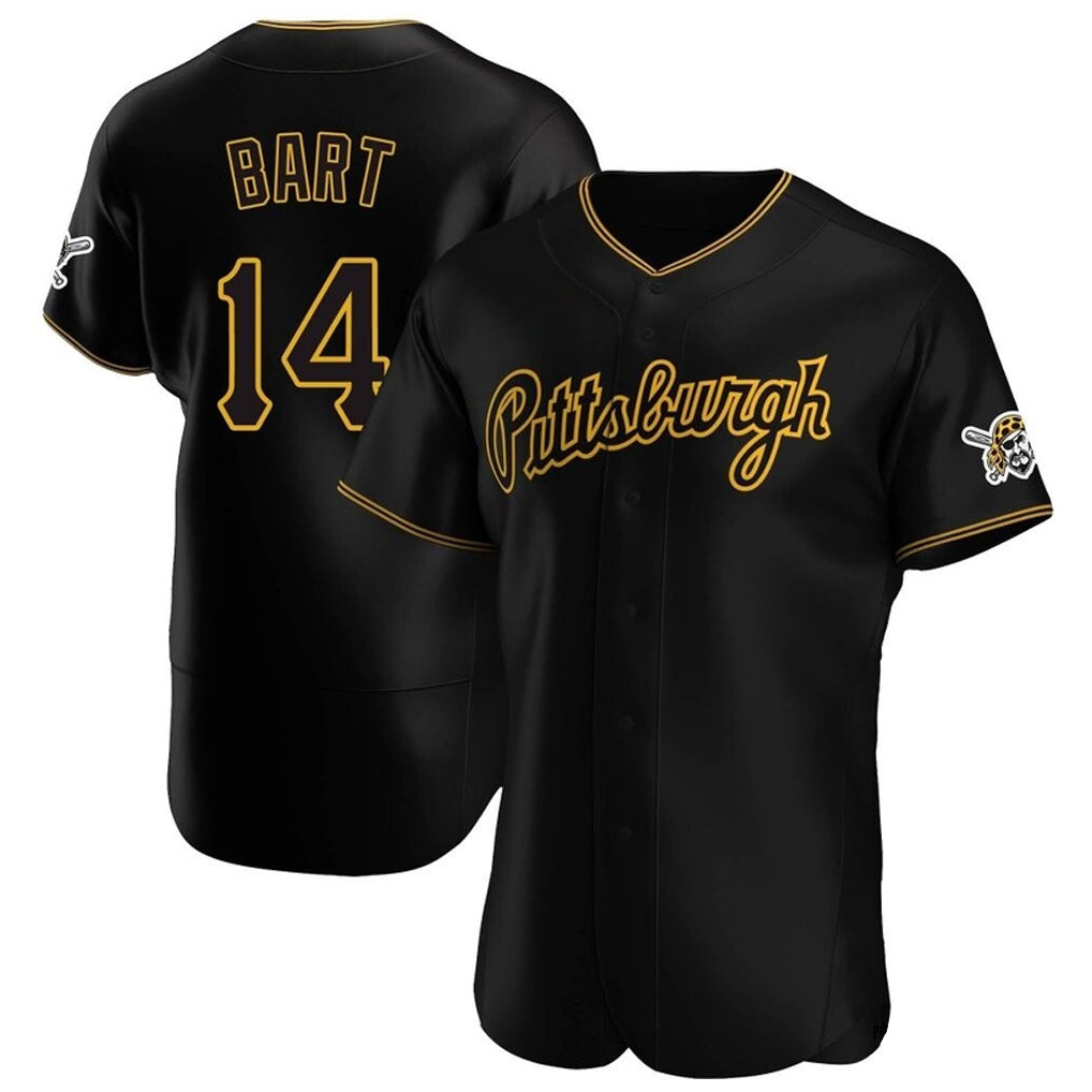 Punc P.Pirates #14 Joey Bart Player Black Home Limited Elite Stitched Jerseys