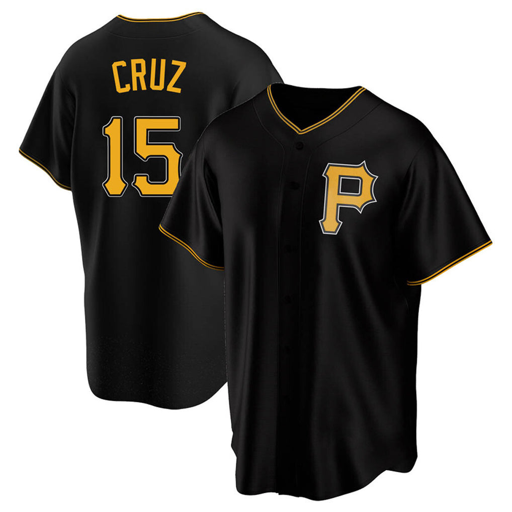 Punc P.Pirates #15 Oneil Cruz Player Black Alternate 2025 Home Game Stitched Jerseys