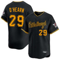 Punc P.Pirates #29 Ryan O'Hearn Player Black Alt Home Limited Stitched Jerseys