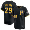 Punc P.Pirates #29 Ryan O'Hearn Player Black Alternate Limited Game Stitched Jerseys
