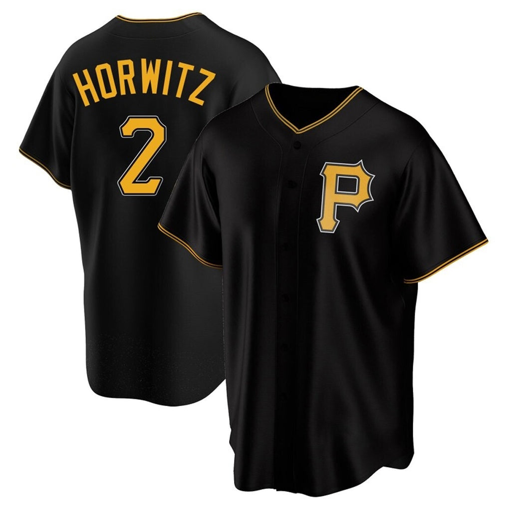 Punc P.Pirates #2 Spencer Horwitz Player Black Alternate 2025 Home Game Stitched Jerseys