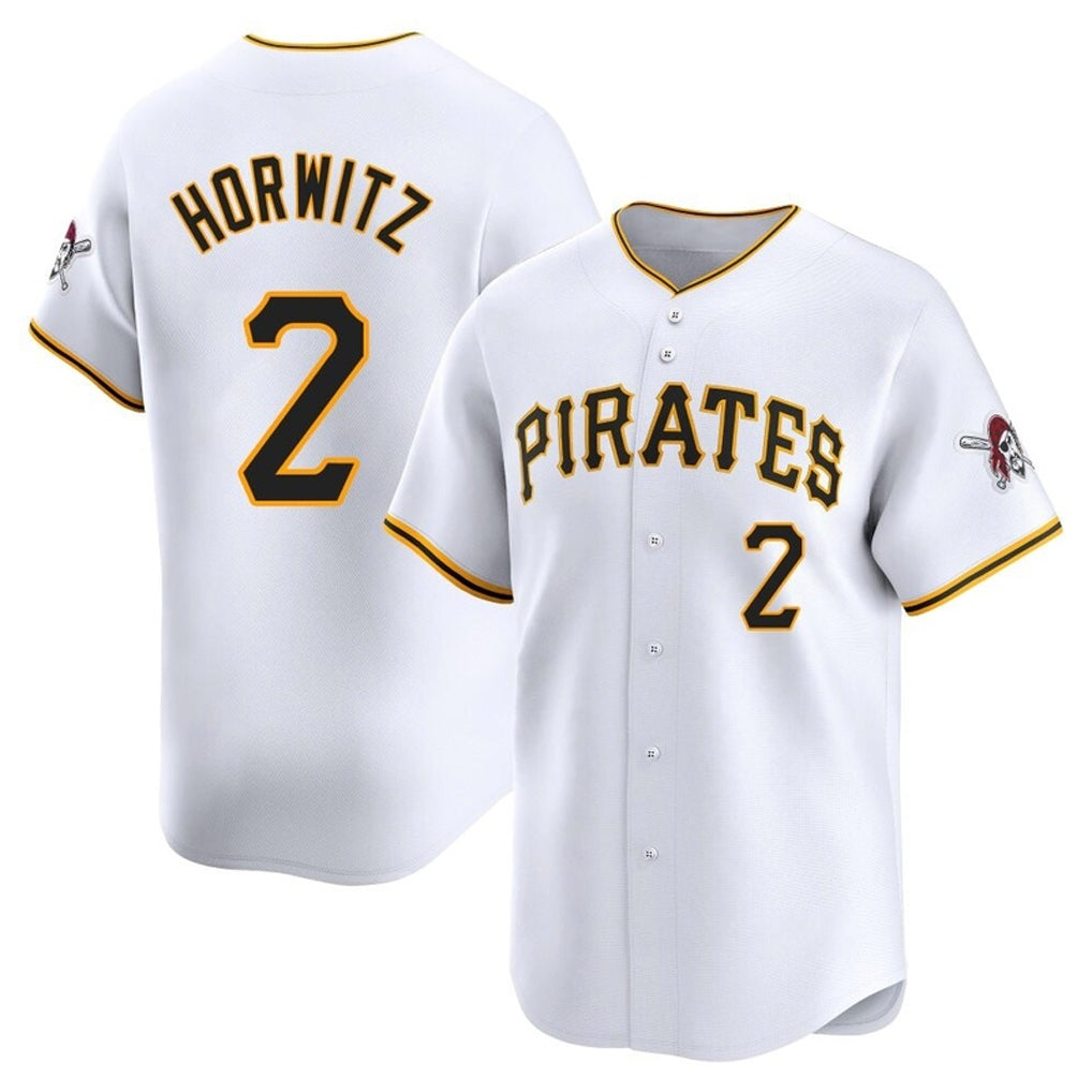 Punc P.Pirates #2 Spencer Horwitz Player White Home Limited Stitched Jerseys