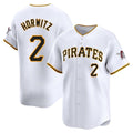 Punc P.Pirates #2 Spencer Horwitz Player White Home Limited Stitched Jerseys