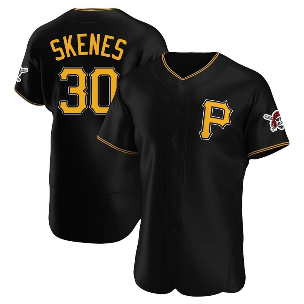 Punc P.Pirates #30 Paul Skenes Player Black Alternate 2025 Home Limited Elite Stitched Jerseys