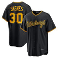 Punc P.Pirates #30 Paul Skenes Player Black Home Game Stitched Jerseys