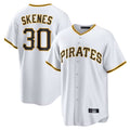 Punc P.Pirates #30 Paul Skenes Player White Home Game Stitched Jerseys