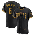 Punc P.Pirates #6 Konnor Griffin Player Black 2026 City Connect Home Limited Elite Stitched Jerseys