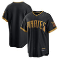 Punc P.Pirates Blank Player Black 2026 City Connect Home Limited Stitched Jerseys