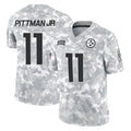 Punc P.Steelers #11 Michael Pittman Jr. Player Arctic Camo Limited Salute To Service Home Game Stitched Jerseys