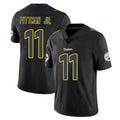 Punc P.Steelers #11 Michael Pittman Jr. Player Black Impact Limited Home Game Stitched Jerseys