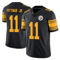 Punc P.Steelers #11 Michael Pittman Jr. Player Black Limited Color Rush Home Game Stitched Jerseys