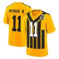 Punc P.Steelers #11 Michael Pittman Jr. Player Gold Limited 1933 Throwback Home Game Stitched Jerseys