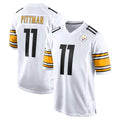 Punc P.Steelers #11 Michael Pittman Jr. Player White Home Game Stitched Jerseys