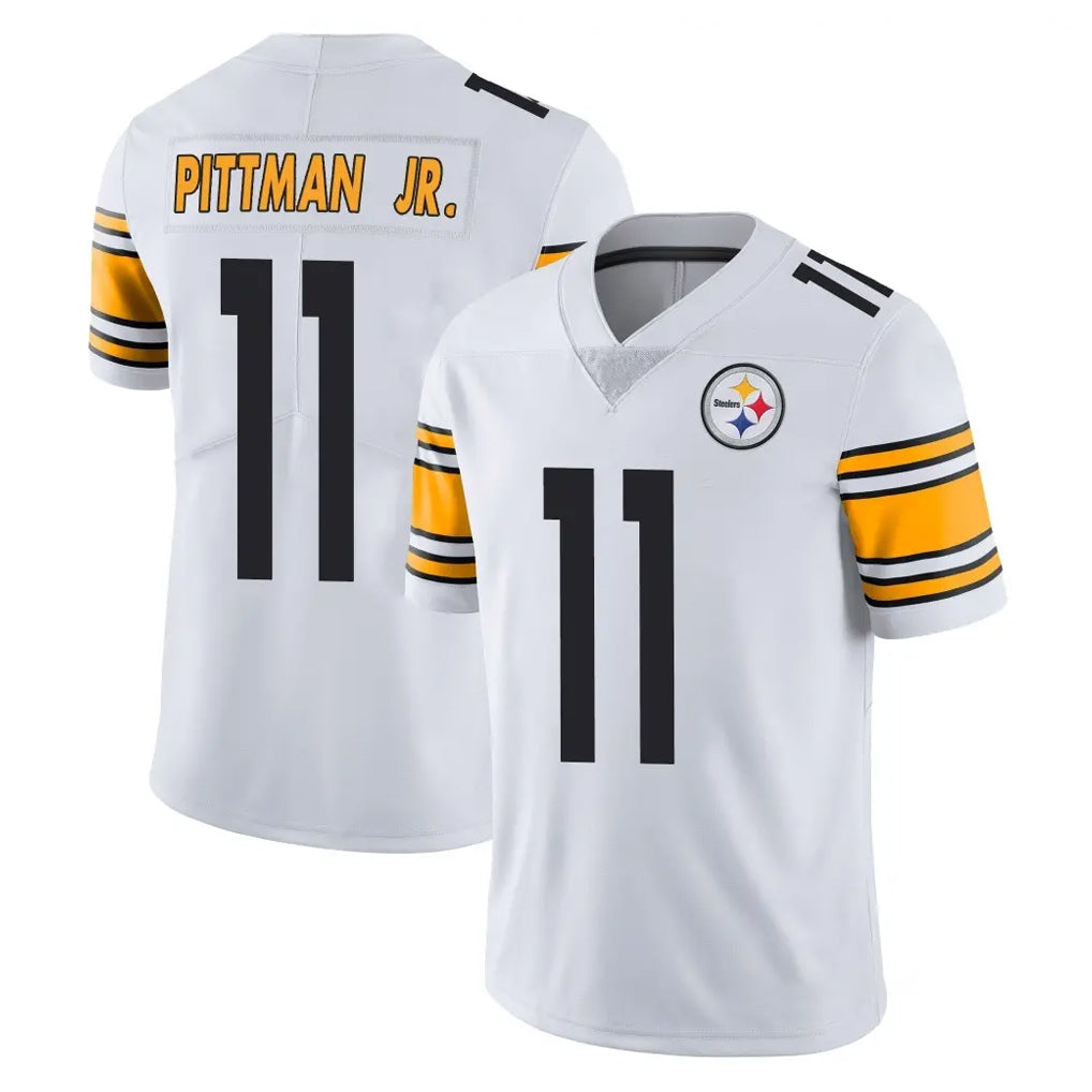 Punc P.Steelers #11 Michael Pittman Jr. Player White Limited Vapor Untouchable Home Game Stitched Jerseys