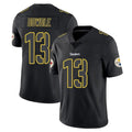 Punc P.Steelers #13 Rico Dowdle Player Black Impact Limited Home Game Stitched Jerseys