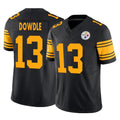 Punc P.Steelers #13 Rico Dowdle Player Black Limited 2nd Alternate Vapor F.U.S.E. Home Game Stitched Jerseys