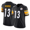 Punc P.Steelers #13 Rico Dowdle Player Black Limited Vapor F.U.S.E. Home Game Stitched Jerseys