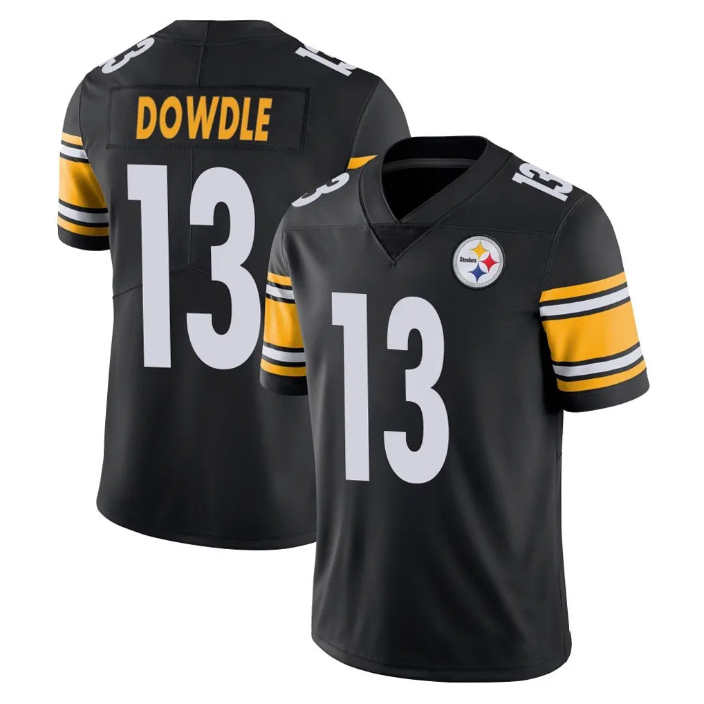 Punc P.Steelers #13 Rico Dowdle Player Black Limited Vapor Untouchable Home Game Stitched Jerseys
