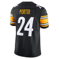 Punc P.Steelers #24 Joey Porter Jr. Black Vapor F.U.S.E. Limited Stitched Jersey