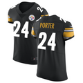 Punc P.Steelers #24 Joey Porter Jr. Black Vapor Untouchable Elite American Stitched Jerseys