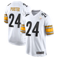 Punc P.Steelers #24 Joey Porter Jr. Player White Game Stitched Jerseys