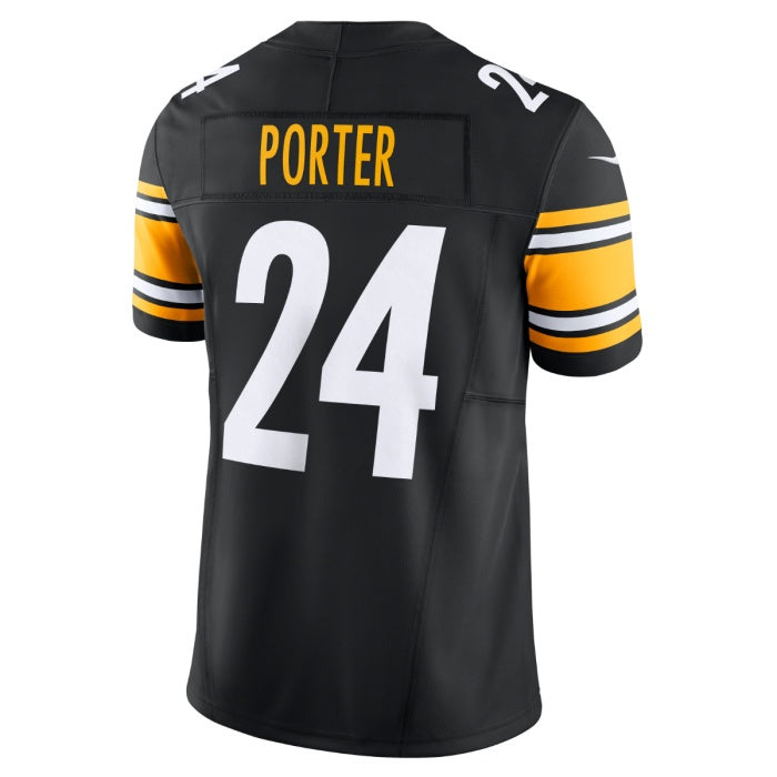 Punc P.Steelers #24 Joey Porter Jr. Player Brown Salute To Service Limited Stitched Jerseys