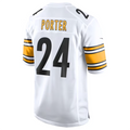 Punc P.Steelers #24 Joey Porter Jr. White Away Game American Stitched Jersey